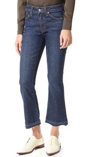 Укороченные расклешенные джинсы Gia со средней посадкой Derek Lam 10 Crosby