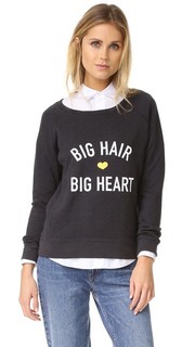 Big Hair Big Heart Raglan Pullover Drybar