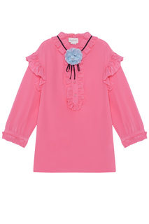 Шелковое платье Gucci Children