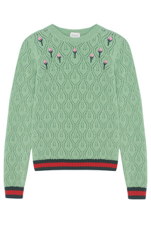 Джемпер из кашемира и шерсти мериноса Gucci Children