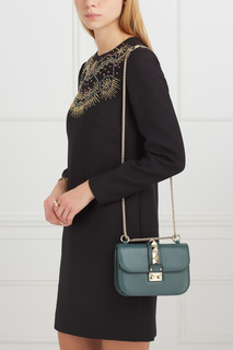 Кожаная сумка Lock Valentino