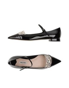 Балетки MIU MIU