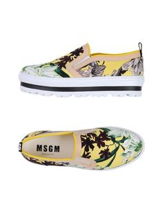 Низкие кеды и кроссовки Msgm