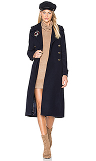 Длинное пальто в стиле милитари - Tommy Hilfiger