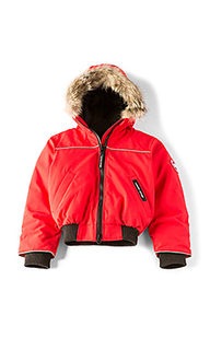 Grizzly coyote fur trim bomber - Canada Goose