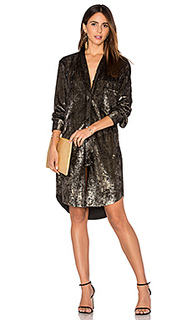 Velvet shirt dress - Frankie