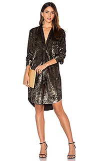 Velvet shirt dress - Frankie