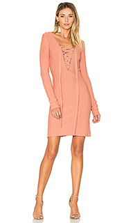 X knitz simone lace front sweater dress - For Love &amp; Lemons