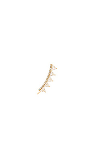 Diamond 5 triangle ear cuff - EF COLLECTION