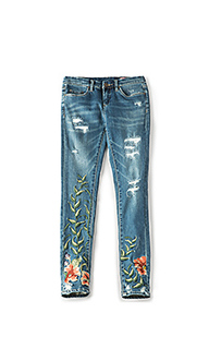 Embroidered skinny jean - BLANKNYC