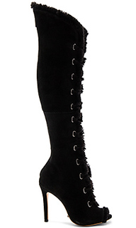 Grazianna peep toe sheep fur boot - Schutz