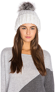 Rain artic fox fur beanie - Eugenia Kim
