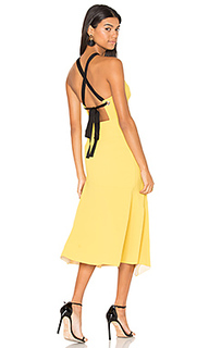 Breakers plunge apron dress - Rebecca Vallance