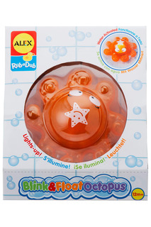 Игрушка для ванны осьминог ALEX