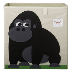 Коробка для хранения Горилла (Black Gorilla), 3 Sprouts