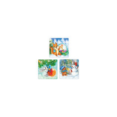 Сувенир магнит "С Новым годом!" 6х6 см в ассортименте -