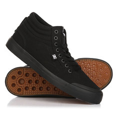 Кеды кроссовки высокие DC Evan Smith Hi Black/Gum