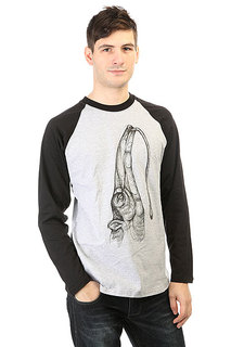 Лонгслив Anteater Long035 Black/Grey