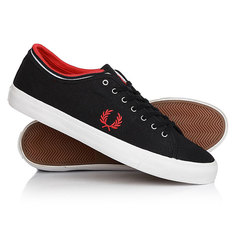 Кеды кроссовки низкие Fred Perry Kendrick Tipped Cuff Canvas Navy