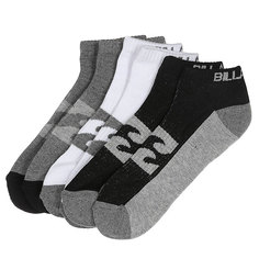 Носки низкие Billabong Ankle Sock 3 packs Assorted