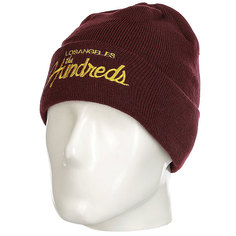 Шапка The Hundreds Team Beanie Burgundy