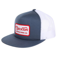 Бейсболка с сеткой Brixton Grade Mesh Cap Washed Navy