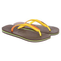 Вьетнамки Havaianas Brasil Mix Brown