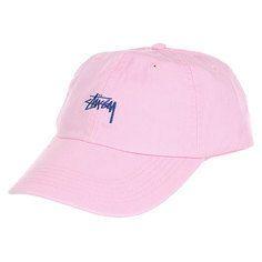 Бейсболка классическая Stussy Stock Low Profile Cap Pink