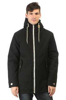 Куртка парка Запорожец Retro Zipper Black