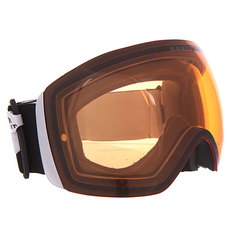 Маска для сноуборда Oakley Flight Deck Matte Black/Persimmon
