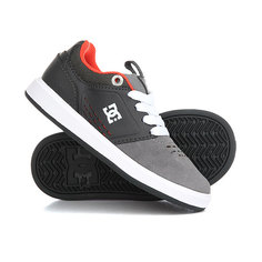 Кеды кроссовки низкие детские DC Crisis Grey/Black/Orange