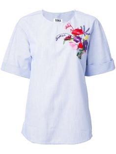 floral embroidery T-shirt Sonia By Sonia Rykiel
