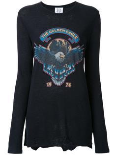 eagle print longsleeved T-shirt Zoe Karssen