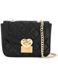 стеганая сумка через плечо Love Moschino