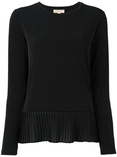 блузка с плиссировкой  Michael Michael Kors