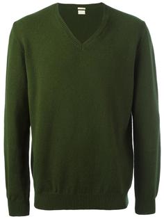 свитер c V-образным вырезом  Massimo Alba