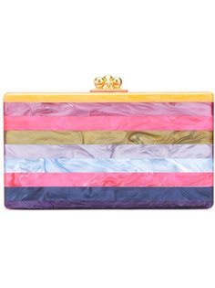 'Jean Striped' clutch Edie Parker