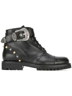 buckle detail ankle boots Fausto Puglisi