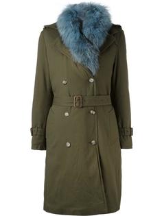 collar detail coat Forte Couture