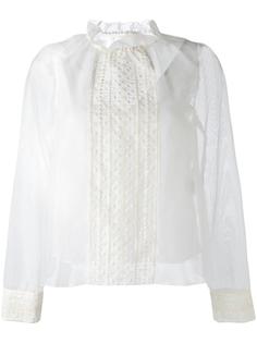 блузка с вышивкой See By Chloé