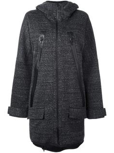 hooded oversized parka coat Y-3
