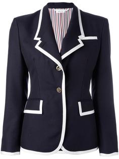 блейзер с контрастной окантовкой Thom Browne