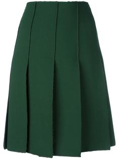 плиссированная короткая юбка Emilio Pucci