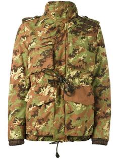 camouflage padded military jacket Dsquared2
