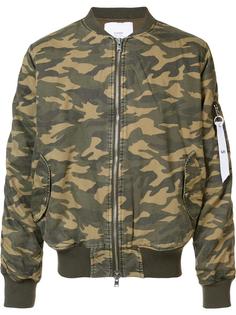 camouflage print bomber jacket Stampd