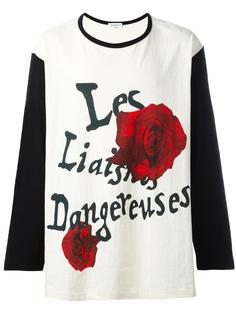 футболка 'Les liasons dangereuses' Yohji Yamamoto