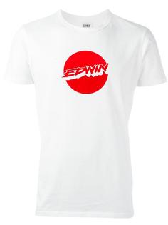 футболка с принтом-логотипом Edwin