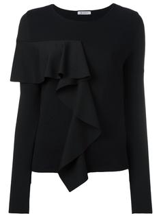 ruffle detail jumper Dondup
