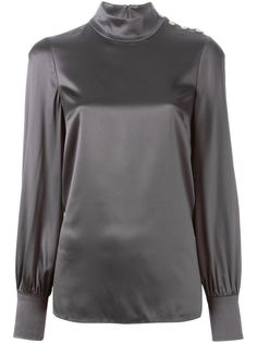 блузка с воротником-стойкой Dolce &amp; Gabbana
