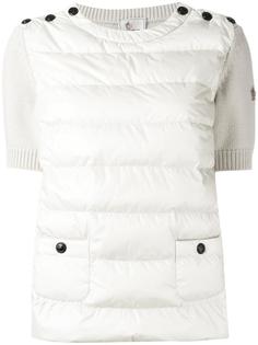 knit shortsleeved jacket Moncler Grenoble